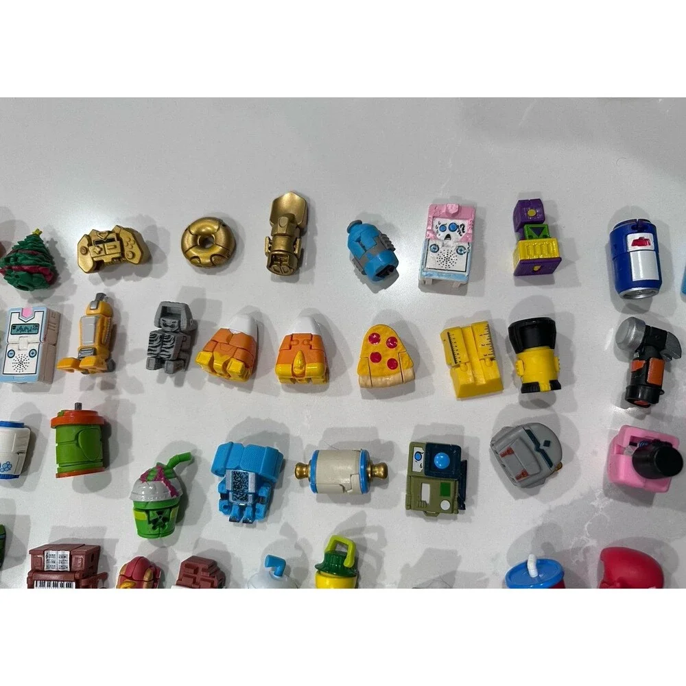 Transformers BotBots Lot 77 Figures Retired Rare Gold Chase Mostly Unique Toys